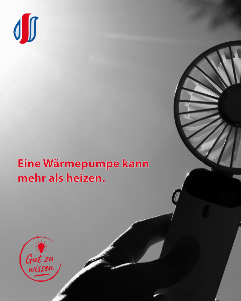 Eine Wärmepumpe kann mehr als heizen.