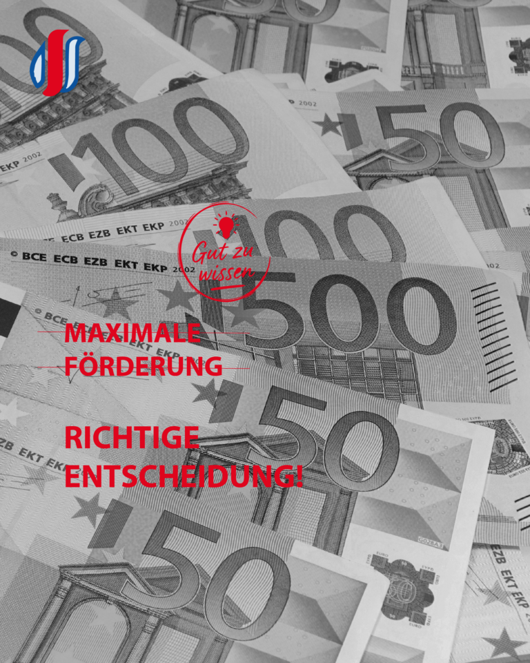 Maximale Förderung. Richtige Entscheidung!