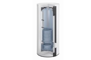 Für einen reibungslosen Betrieb ist die Wartung des Warmwasserspeichers sinnvoll. Hier der Vitocell 100-V unseres Partners Viessmann.